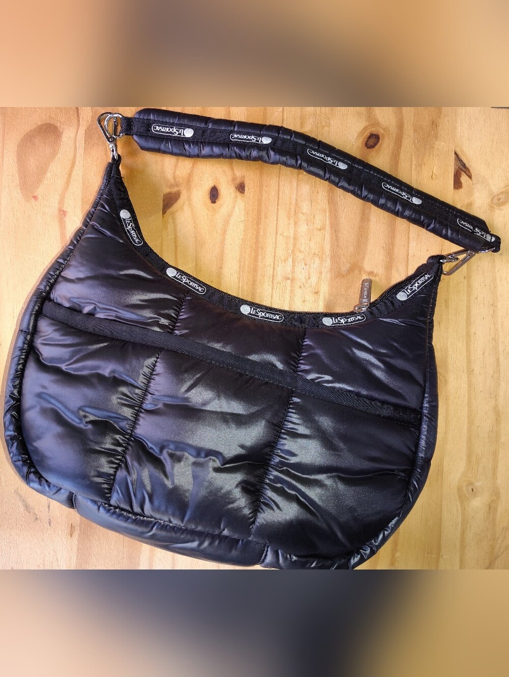 LeSportsac Black Quilted Shoulder Bag